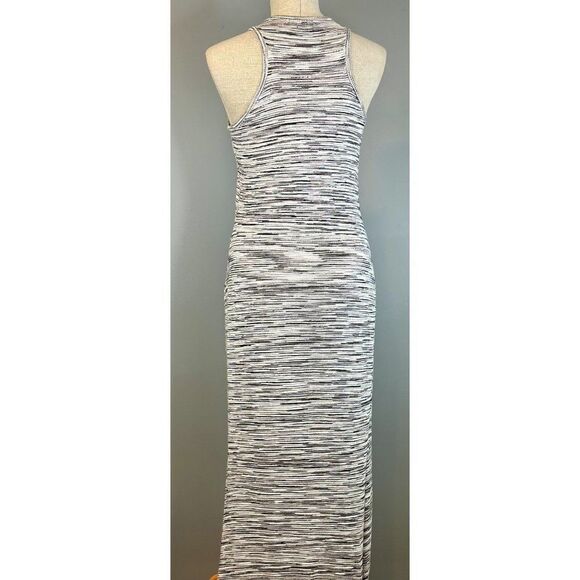 Splendid Space Dye Racer Back Knit Maxi Dress in Natural Multi Size M - Picture 4 of 6
